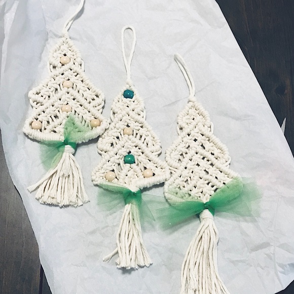 NEW: Soul Embellishment’s Special Edition Holiday 4pc Gift Set Handwoven Macrame - Picture 6 of 15